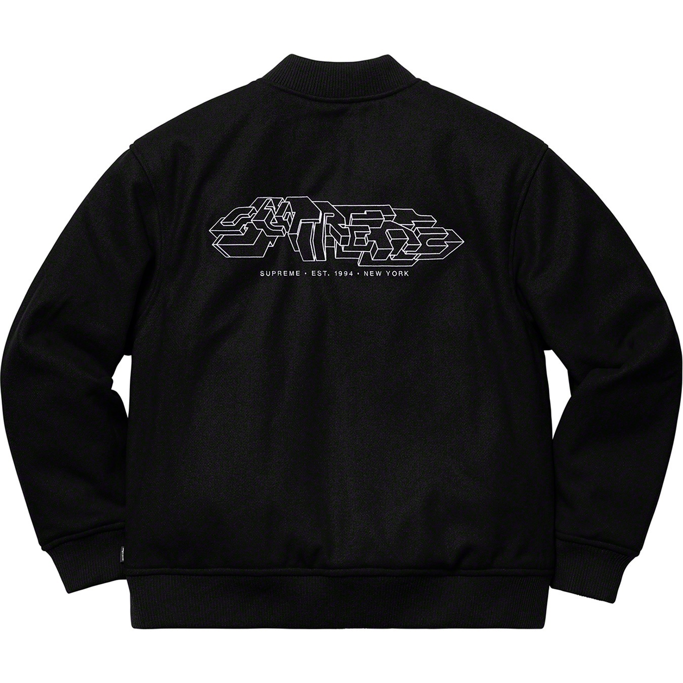 Delta Logo Varsity Jacket view 5